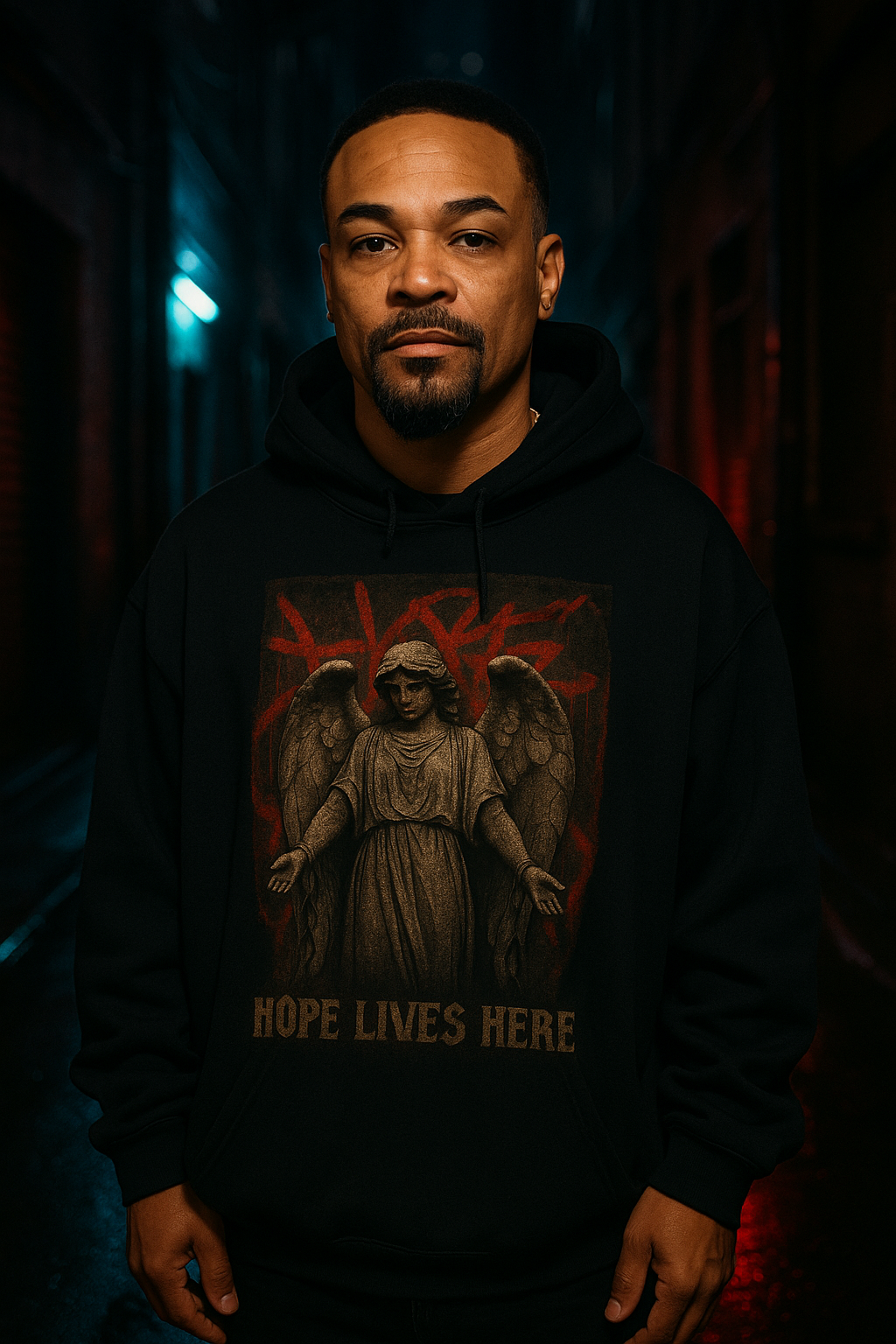 Broken Angels Club “Hope Lives Here” Hoodie